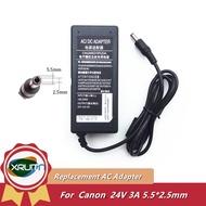 🔥 For Canon CP510/CP600/CP760/CP1200 Printer AC DC Adapter Charger 24V 3A Comptible With 1.5A 1.8A 2A 2.2A Power Supply