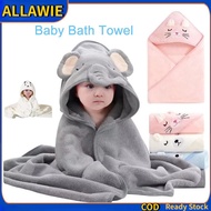Cartoon Animal Baby Bath Towel Soft Newborn Hooded Towel Blanket Toddler Bathrobe Warm Sleep Swaddle