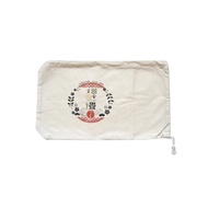 【日本製造】藺草枕頭印花布袋 厚實帆布 收納方便 送禮質感