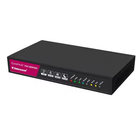 CimFAX A5 Fax Server Send Fax from Phone/PC via Fax Line Fax Remotely Paperless Fax Machine 5 Users 