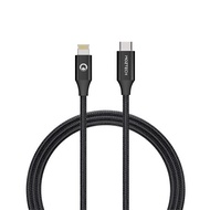 MOZTECH | USB-C to Lightning 編織傳輸充電線 蘋果MFi認證