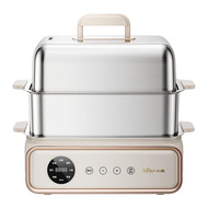 小熊 - 電蒸籠 不銹鋼家用多功能三層大容量智慧預約蒸煮自熱蒸籠 蒸籠