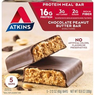 Atkins Chocolate Peanut Butter Meal Bar 300g protein bar