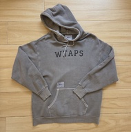 WTAPS 洗水灰色hooded size 3