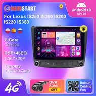 NAVISTART 10.1" Android 10 Car Radio For Lexus IS250 IS300 IS200 IS220 IS350 2005-2012 GPS Navigatio