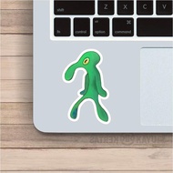 Sticker Bold And Brash - Squidward | Stiker Vinyl Anti air + Laminasi