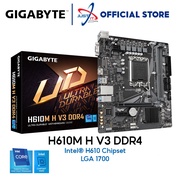 GIGABYTE H610M H V3 DDR4 LGA1700 MOTHERBOARD Combo Intel I3-12100F / I3-14100 / I5-12400F / I5-14400