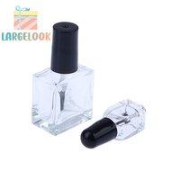 [largelookS] 1Pcs Sub-packed Nail Polish Bottle Nail Gel Empty Bottle With Brush Glass Empty Blending Bottle Touch-up Container [new]