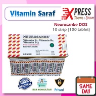 Xpress Neurosanbe Box Medicine Vitamin Complex Complex B1 B2 B 12 Neurobion Nerve Tinglinging Neurob