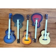 TECHNO Acoustic Guitar ~original~ FREE Guitar BAG  39" COLOUR LINDEN WOOD DM39  (MATT)
