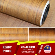 [1.2M*3.0M] Wood Pattern Series PVC Self Adhesive Decor Wallpaper Waterproof Furniture House Sticker
