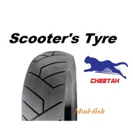 TAYAR CTH548 120/70-12, 130/70-12 TUBELESS SCOOTER'S TYRES