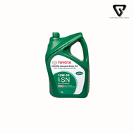น้ำมันเครื่องกึ่งสังเคราะห์ TOYOTA GENUINE MOTOR OIL 10w-30 เบนซิน ของแท้