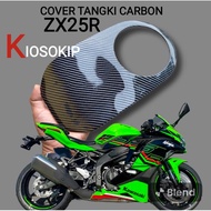 Tank Cover zx25r carbon tankpad carbon zx zx25r carbon wtp zx25 r