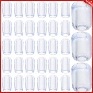 80pcs Sink Grid Protectors Kitchen Sink Wire Protective Rack Feet PVC Sink Replacement Feet  hainesi