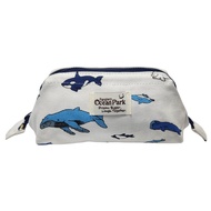 Farglory Ocean Park Flower Cetacean Pencil Case Cosmetic Bag