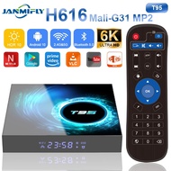 Android 10 T95 Tv Box Hd 6k Bluetooth 5.0 Supports Multimedia In Multiple Video Format 5g Set Top Bo