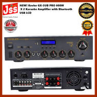 JSS Kevler  GX-5UB PRO 600W X 2 Karaoke Amplifier with Bluetooth USB LCD