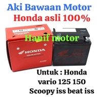 Aki Ahm Honda Gtz6V Bawaan Motor Honda Vario 125 120 Pcx Sonic Genio