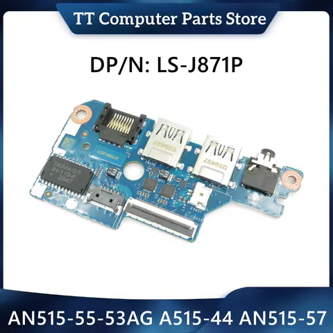 TT Original FH51M LS-J871P For Acer Nitro 5 AN515-55-53AG A515-44 AN515-57 USB ENTERNET Audio Board 