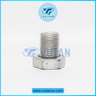 Titanium Bolts M5x10mm, Titanium Bolt M5, Titanium Bolt M5 10mm Long, Titanium Bolt DIN933 Hexagon Head - Titanium Ton Bolt