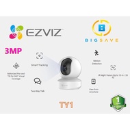 EZVIZ 3MP TY1 SMART WI-FI PAN & TILT WIRELESS SECURITY CAMERA IN 3MP