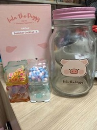 Lulu the piggy LuLu豬陽光派對冰塊豬冰粒豬可愛擺件潮玩女生禮物