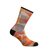 RAPHA GRAPHIC SOCKS - DARK YELLOW / BRICK AUTHENTIC