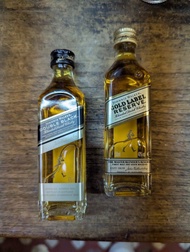 Johnnie Walker Double Black/Gold Label 50ml 酒辦