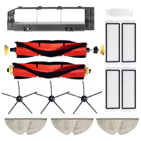 14 Pack Replacement Parts Accessories For Roborock S6 S6 Maxv S6 Pure S5 S5 Max E2 E3 E25 E35 S50 S5