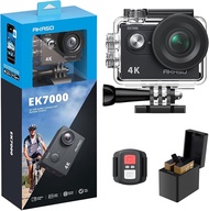 Akaso 4k30fps 20MP WiFi Action กล้อง EIS Ultra HD กล้องใต้น้ำ131ft กล้องกันน้ำรีโมทคอนล4X ซูมสนับสนุ