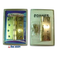Gold-p 4" forbes hinge