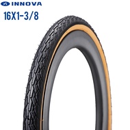 INNOVA 16Inch 16x1-3/8 37-349 folding bicycle tire MTB road bike tires city commuter tyre inner tube