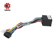 Car 16Pin Power Wiring Harness Cable Adapter for  E46/E39(1995-2000)/E53(99) Android Stereo