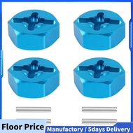 4Pcs Hexagonal Combiner Wheel Rim Hex 7Mm Upgrade 12Mm Metal Adapter for 1/18  A949 A959 A969 A979 K