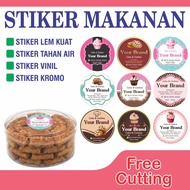 CAKE & COOKIES LABEL STICKERS | Food LABEL stickers