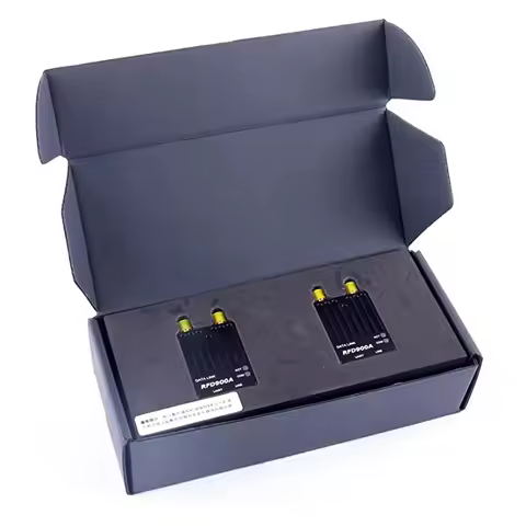 2pcs RFD900A 915Mhz 3DR Radio Telemetry Modem Module UAV 40KM Ultra Long Range Data Link Transmissio