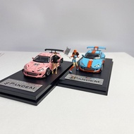 LM Mô Hình Xe Ô Tô Đúc Khuôn Hình Lợn Hồng Rait GT86 86 JDM Rocket 1:64 Pandem