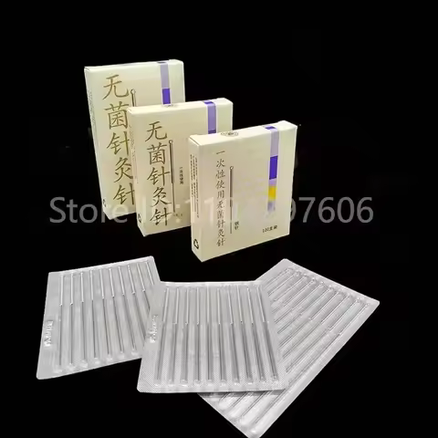 100pcs Cloud Dragon Sterile Disposable Acupuncture Needles Aseptic packaging(Non-Needle-Tubing Packa