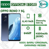 Oppo Reno 7 5G (Ram 8Gb+256Gb)100% Baru Original &amp; Bergaransi Resmi