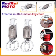 creative  Multifunction Key Ring Beer Opener Fidget Spinner Key chain For CFMOTO CF650 650NK 400NK 2