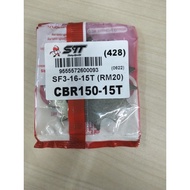 CBR150 RS150 EVOZ125 CG125 FRONT SPROCKET SPOKET DEPAN 15T (STT)