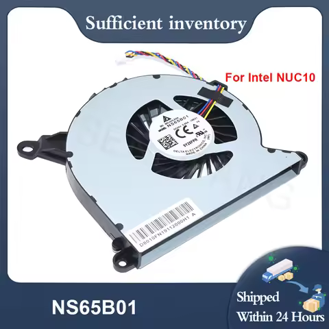 NS65B01 DC5V 0.60A Laptop Cooler For Intel NUC10i3FNH NUC10i5FNH NUC10i7FNH NUC10 4-Line CPU Cooling