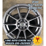 NEW RIM 16 ZE40 VIOS YARIS MYVI ALZA WIRA WAJA PERSONA SATRIA NEO HONDA HATCHBACK CITY JAZZ