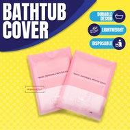 Bath Tub Cover Liner Disposable Household Hotel Washroom Bath Tub Cover Clean Hygiene