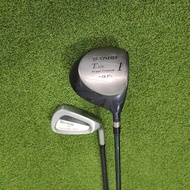 Golf Training Package Golf Club Driver and Iron 7 Sticks Golf Driving Range Training Package