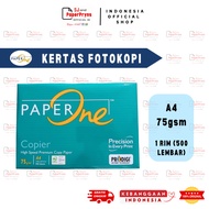 PaperOne A4 HVS Photocopy Paper F4 Folio/ A3 - 75 GSM/