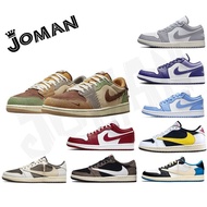 1 AJ 1 J1 Men's Low-Cut Basketball Skateboard Shoes, Quality OEM Sneakers with Box