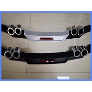 ۞ ☸ ❥ Rear Bumper Diffuser for Vios Gen 4 (2019-2020)