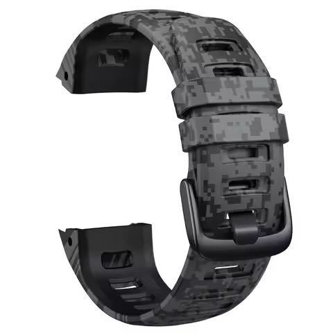 22mm Silicone Camo Watch Strap For Garmin Instinct 2 Watchband Replacement Wristband For Instinct 1/